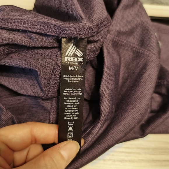 RBX purple ankle leggings medium - Picture 8 of 8